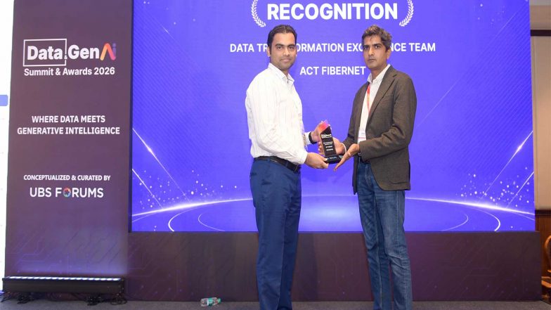Business News | ACT Wins Two Awards at Data & GenAI Summit 2026