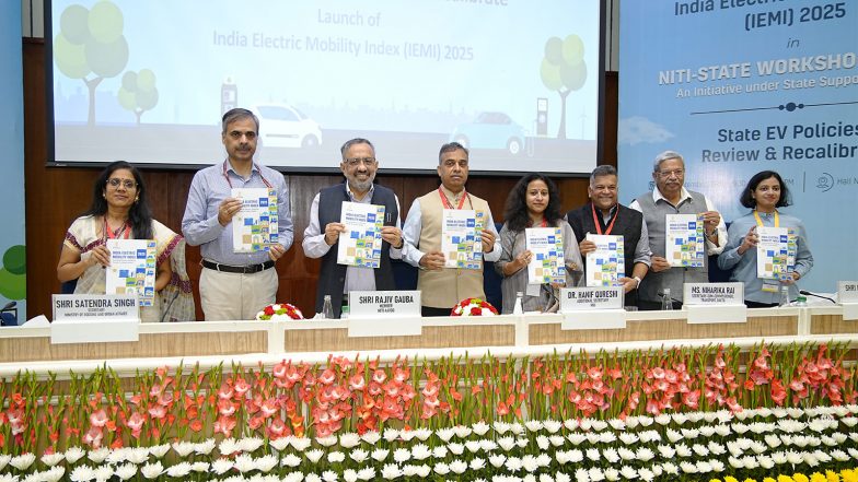 Business News | Electric Mobility a Strategic Imperative for Viksit Bharat: NITI Aayog 