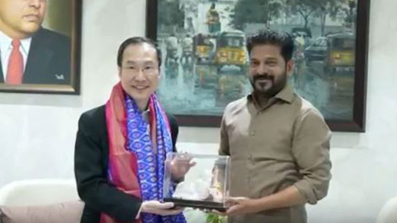 India News | CM Revanth Reddy Invites Singapore Companies to Invest in Telangana