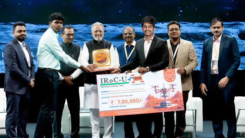 Business News | Amrita Vishwa Vidyapeetham Wins Big at ISRO's IRoC-U Robotics Challenge