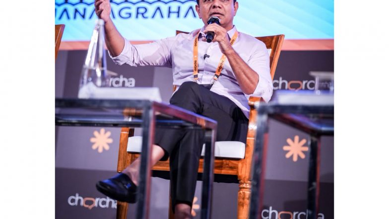 India News | Leaders Should Look for Holistic Solutions Rather Than Knee-jerk Reactions: BRS' KTR at ‘Sheheron Pe Charcha’ in New Delhi