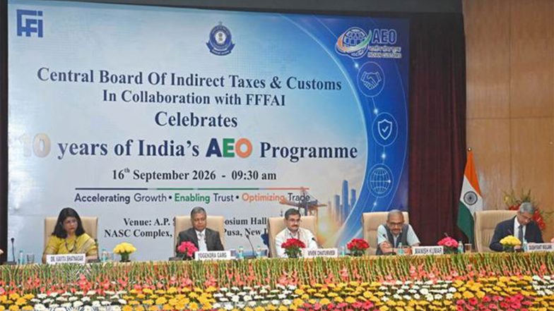 Business News | CBIC Plans Uniform, Time-bound AEO Processing to Ease Compliance for Traders