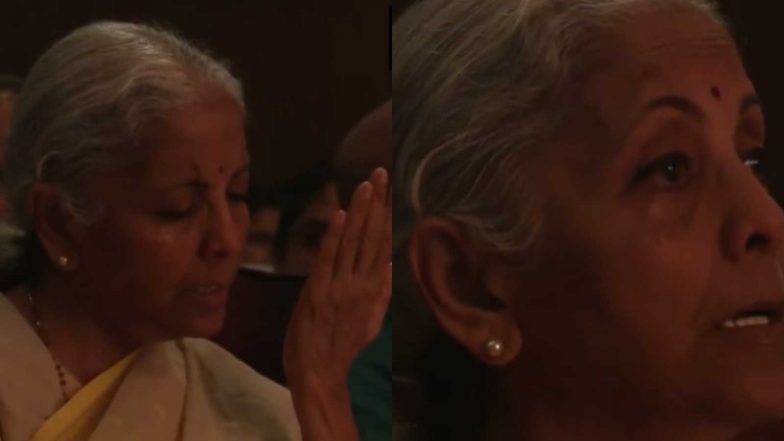 Entertainment News | Nirmala Sitharaman Breaks Down at MS Subbulakshmi 110th Birth Anniversary Event in Bengaluru