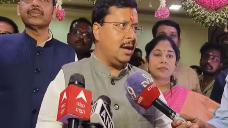 Entertainment News | Ganeshotsav 2026: BJP Chief Nitin Nabin, CM Fadnavis Offer Prayers at Pune’s Sane Guruji Ganpati 