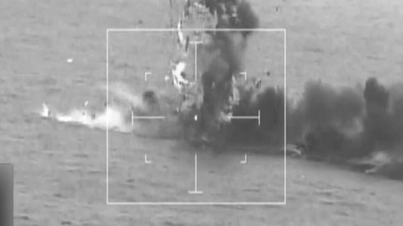 World News | US Forces Sink Floating Refuelling Station; SOUTHCOM Claims Vessel Supported Los Choneros Drug Trafficking