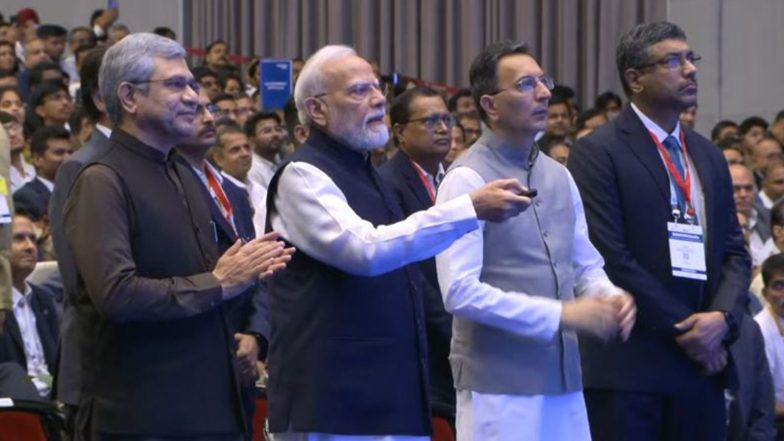 India News | PM Modi Inaugurates SEMICON India 2026 at Yashobhoomi in New Delhi