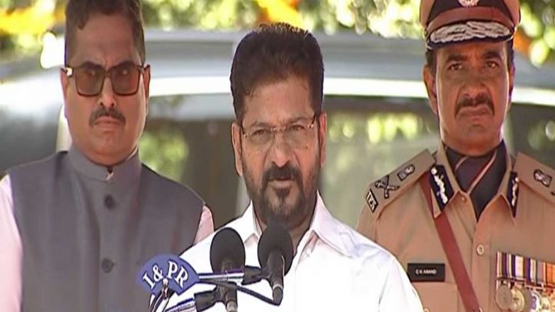 India News | Telangana CM Revanth Reddy Recalls Operation Polo, Lists Govt's Achievements on Praja Palana Dinotsavam