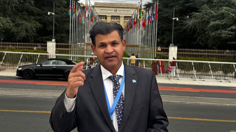 World News | Baloch Voice Association President Urges UN, International Community to Act on Balochistan Situation