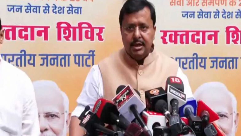 India News | “Today, Every Indian is Stepping Forward with ‘Nation First’ Spirit”: Nitin Nabin Inaugurates Blood Donation Camp on PM Modi's Birthday