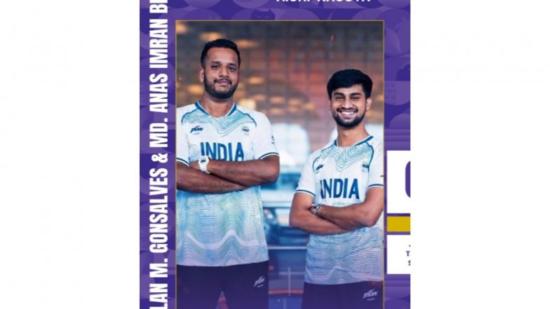 Sports News | Asian Games 2026: Indian Men's Teqball Pairing Crashes out in Group Stage