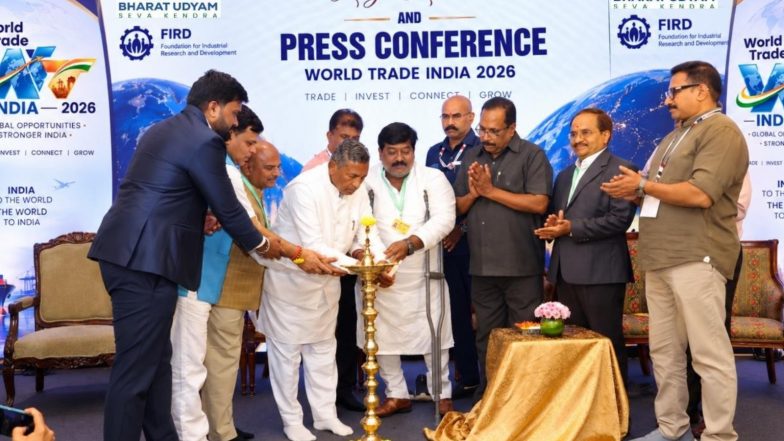 Business News | World Trade India 2026 Logo Unveiled in Bengaluru