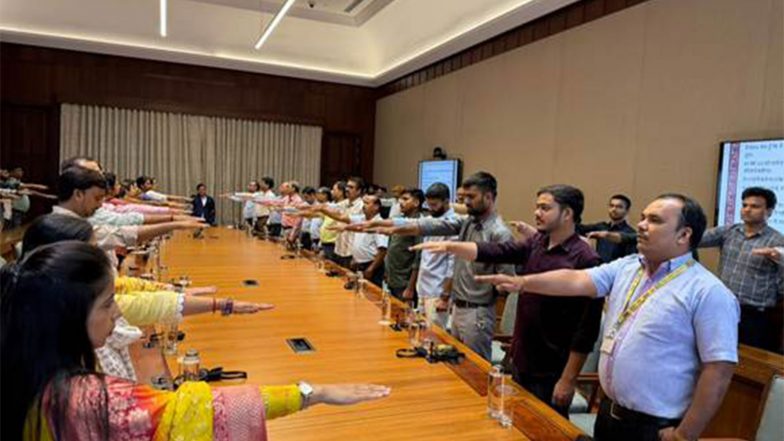 India News | Ministry of Parliamentary Affairs Aligns with Countrywide Rollout of Swachhata Hi Sewa Campaign 2026