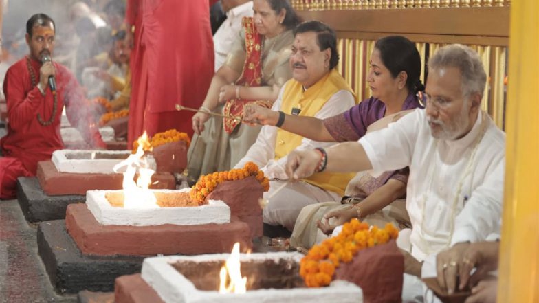 India News | CM Rekha Gupta Participates in 108-Kundiya Yajna at Khatu Shyam Delhi Dham on PM Modi’s Birthday