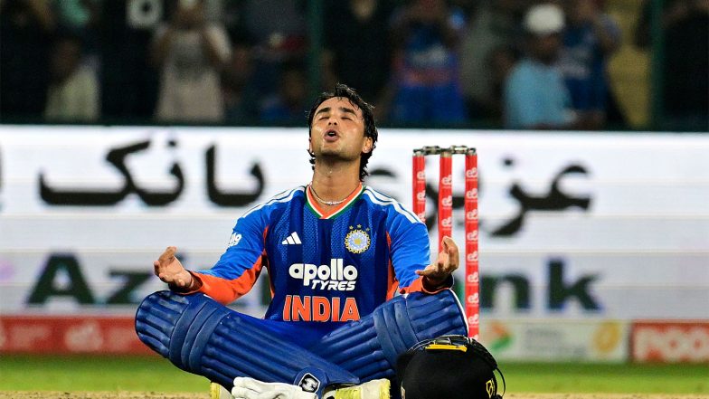 Sports News | 3rd T20I: Abhishek Sharma Creates Several Records in 34-ball 108 Against Afghanistan