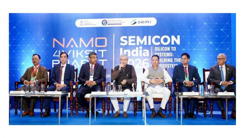Business News | Semicon 2026 Day 1: Rs 1 Lakh Crore Investment Commitments, 16 MoUs and Announcements Push India Semiconductor Ecosystem Deeper