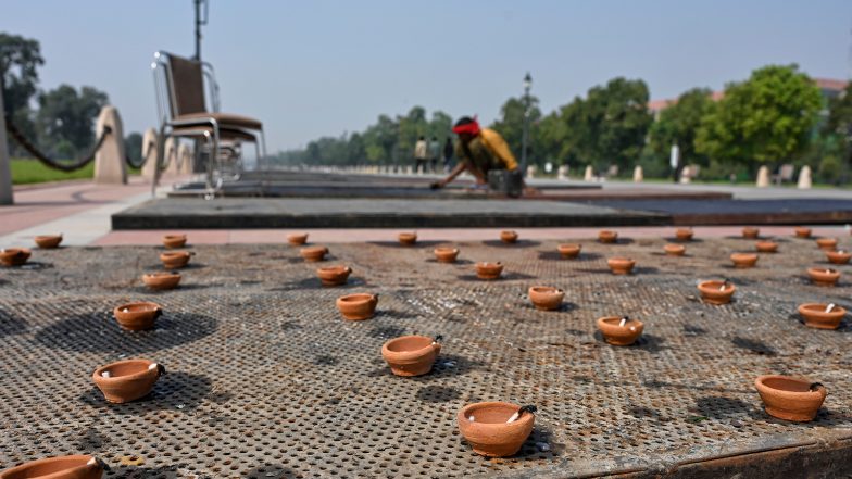 India News | Himachal: 108 Diyas Lit at BJP State Headquarters to Mark PM Modi’s Birthday
