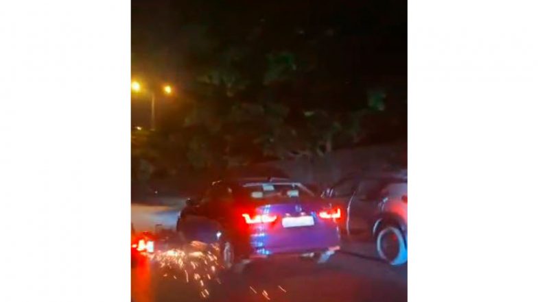 India News | Delhi: 73-year-old Driver Apprehended After Car Allegedly Hits Parked Motorcycle in RK Puram