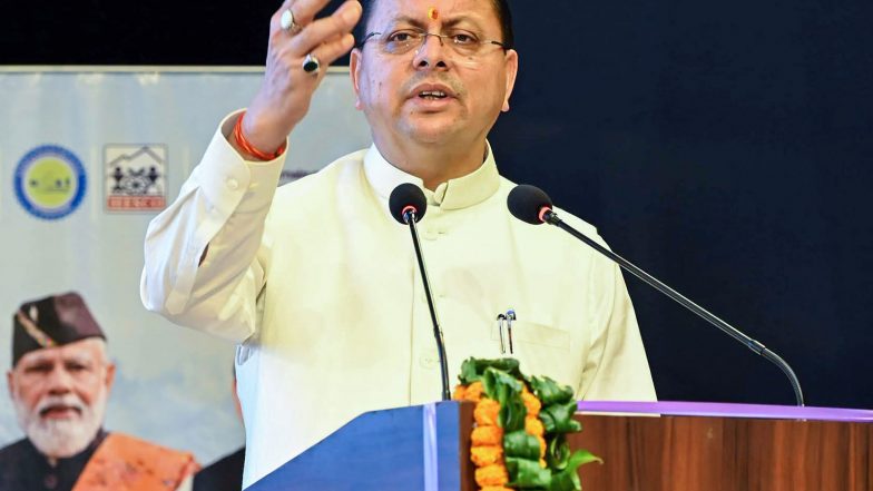 India News |  Uttarakhand CM Dhami Flags off Relief Material for Disaster-hit Nepal