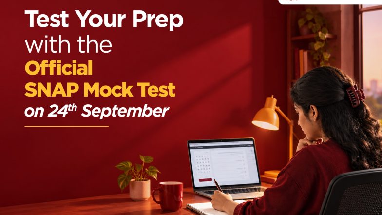 Business News | SNAP 2026 Mock Test Registrations Open — Apply by 22nd September