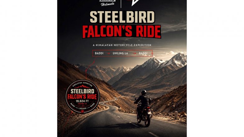 Business News | From Baddi to 19,024 Feet: Steelbird Unleashes &lsquo;Falcon&rsquo;s Ride&rsquo; to Conquer Umling La