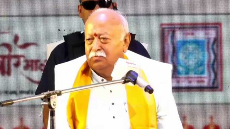 India News | “Dharma Remains from Beginning to End of Life”: RSS Chief Mohan Bhagwat at Yuva Dharma Sansad Programme