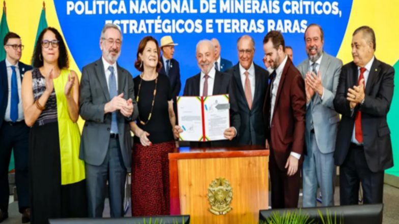 World News | Brazil&rsquo;s Lula Signs Critical Minerals Law, Stresses National Sovereignty over Resources