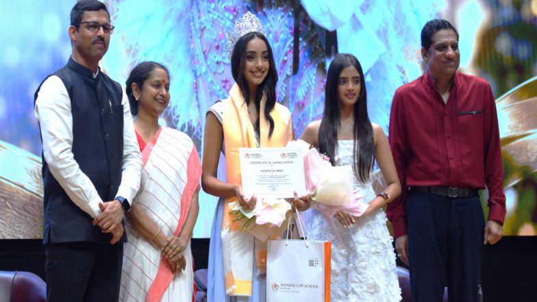 Business News | From Law Classroom to Global Stage: Manipal Law School Felicitates Kaziah Liz Mejo