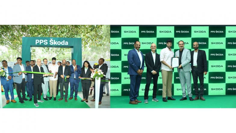 Business News | Škoda Auto India Expands Footprint in Bengaluru with a New Customer Touchpoint