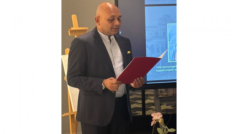 World News | Ambassador Abhay Kumar Opens ‘In Chowringhee’, Exhibition of Paintings by Azerbaijani Artist Mikayil Abdullayev Celebrating India in Azerbaijan 