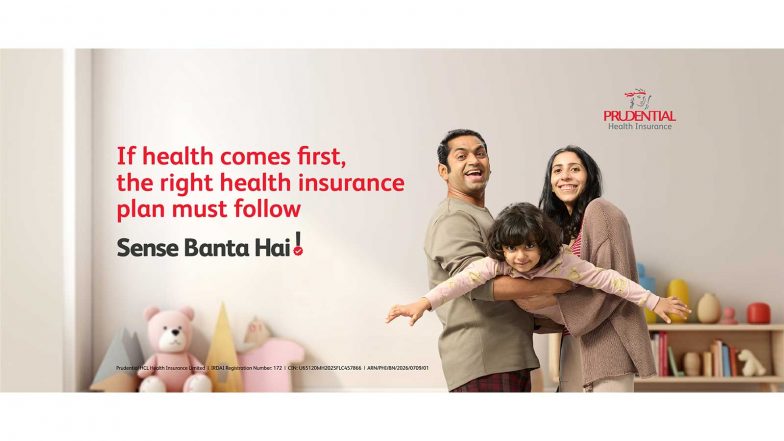 Business News | Prudential Health India Launches 'Sense Banta Hai', Its First Brand Campaign