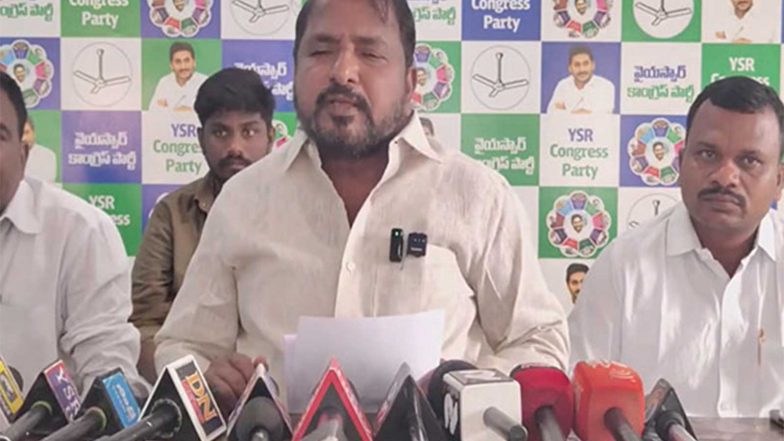 India News | Andhra CM Naidu Has Left Rayalaseema Dry, Despite Full Srisailam Reservoir: YSRCP Leader Sake Sailajanath