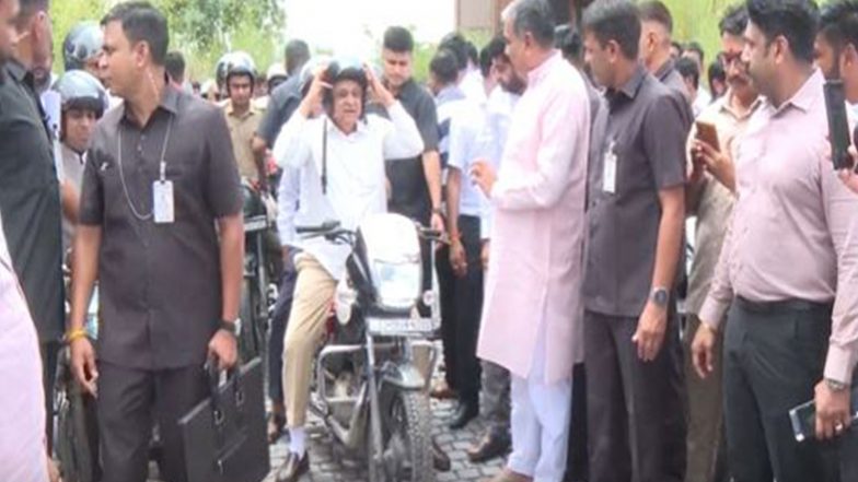 India News | Gujarat CM Bhupendra Patel Welcomes Bike Yatra at Sanand Under Nationwide ‘Seva Sankalp Abhiyan’