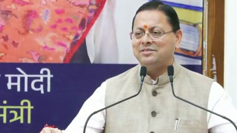 India News | ‘I Like to Call You In-G, the Indian Generation’: Uttarakhand CM Dhami Praises Youth Ideas at Yuva Vidyarthi Manthan-2026