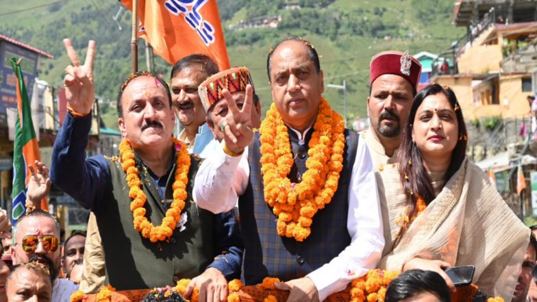 India News | Jairam Thakur Alleges Stalled Development, Corruption and Rising Debt Under CM Sukhu Government