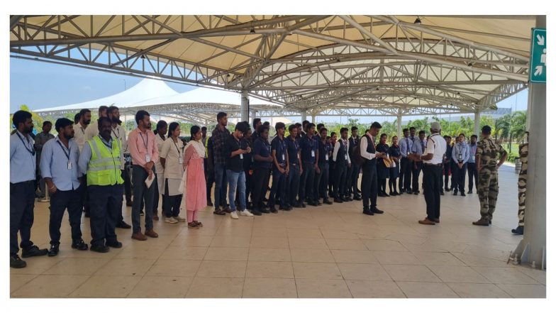 India News | Tamil Nadu: Tiruchirappalli Airport Conducts Two-phase Bomb Threat Mock Drill to Assess Security Preparedness