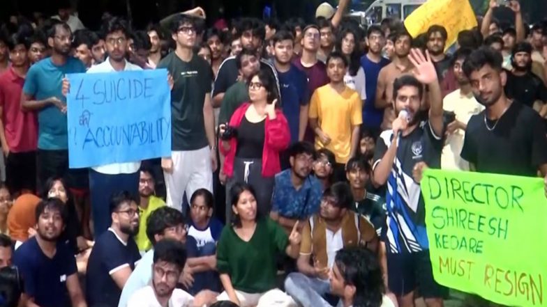 India News | IIT Bombay Student Dies by Suicide; Protest Erupts over Accountability