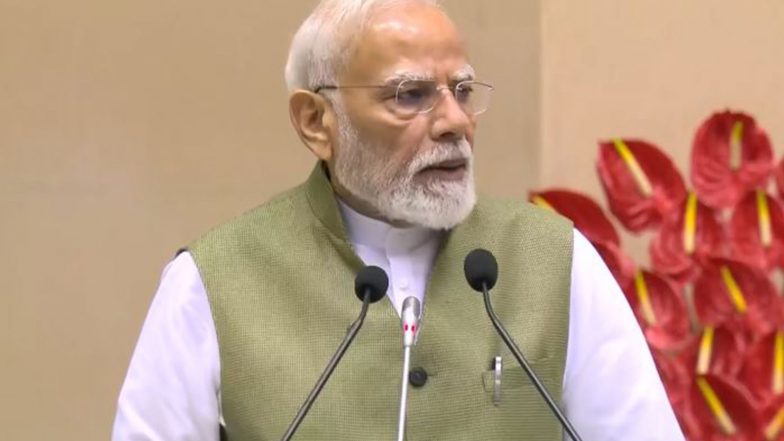 India News | PM Modi Bats for Nuclear Power, Clean Energy Push; Says India Pursuing Development with Environmental Responsibility