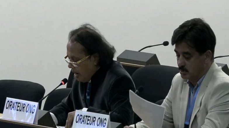 World News | Geneva: Human Rights Activist Raises Concerns over Rights of Shia, Ahmadi Communities in Pakistan