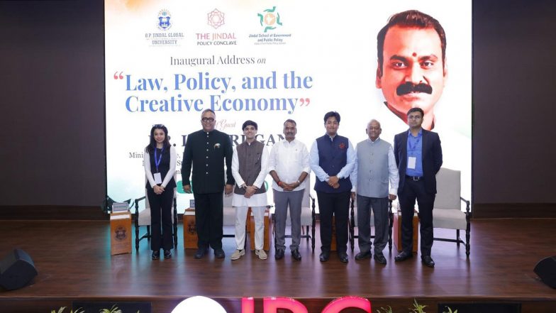 Business News | Public Policy Must Be Guided by the Constitution of India: Dr L. Murugan, Minister of State at 2nd Jindal Policy Conclave