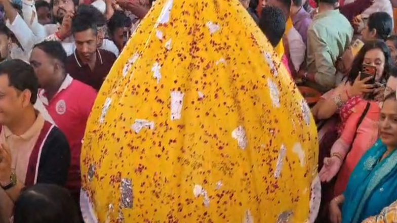 Entertainment News | Ganeshotsav 2026: Pune Devotee Offers 251 Kg Modak to Dagdusheth Ganpati