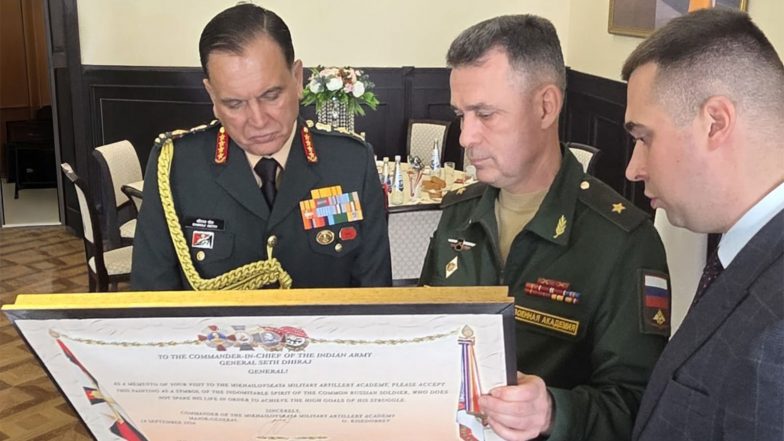 World News | COAS Dhiraj Seth&rsquo;s Russia Visit Advances India-Russia Army-to-army Cooperation