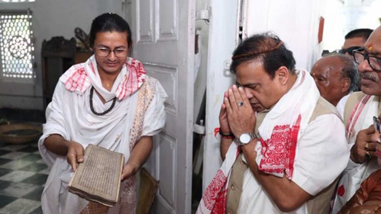 India News | Assam CM Visits Madhupur Satra, Outlines Development Plans