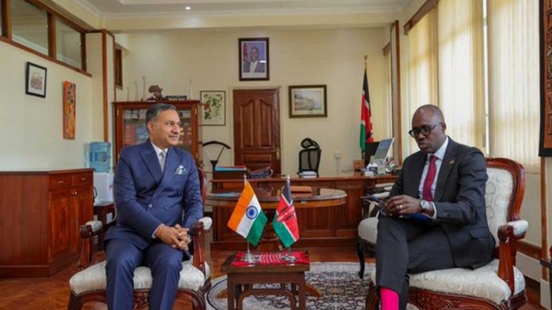 World News | India, Kenya Review Potential Outcomes from Forthcoming High-level Exchanges