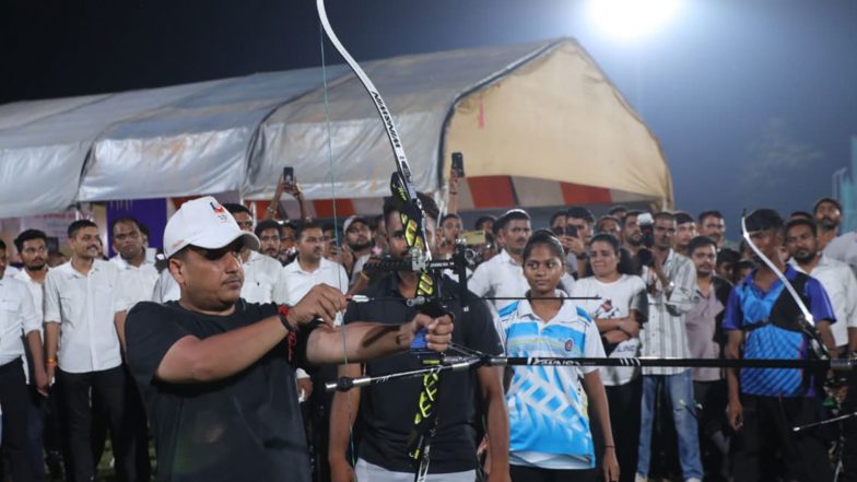 India News | Gujarat Deputy CM Harsh Sanghavi Witnesses Sports Competitions at Devgadh Bariya Sports Complex, Boosts Players’ Morale