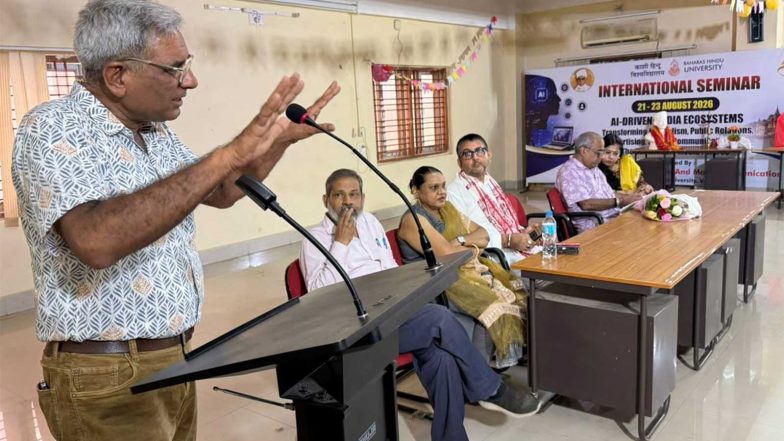 India News | BHU's Journalism Department Holds Dialogue on Impact of AI on Research, Calls for Ethical Use and On-ground Fieldwork
