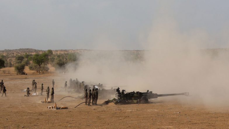 World News | Yudh Abhyas 2026: Indian, US Armies Conduct Live-firing Drill with M777 Howitzers at Mahajan Range
