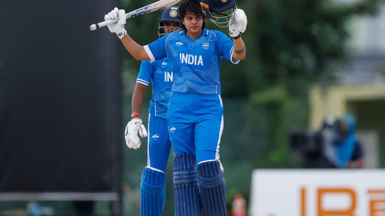 Sports News | Asian Games 2026: Shafali Verma Rewrites Record Books with Century in Semi-final Against Bangladesh