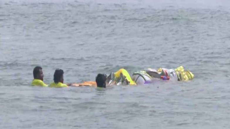 India News | Vinayagar Idol Immersion Held in Chennai Amid Elaborate Security Arrangements