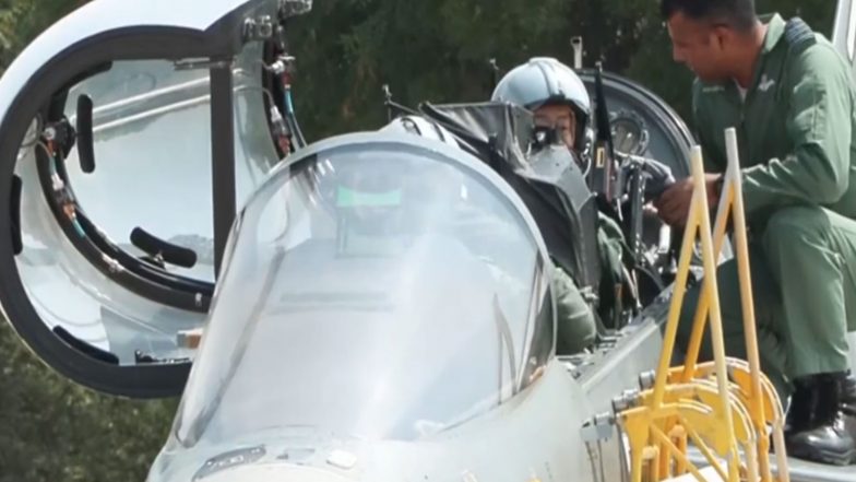 World News | India, Japan Air Force Chiefs Fly the Tejas During Exercise 'Veer Guardian-2026' in Jodhpur