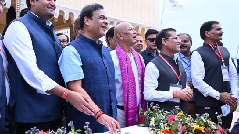 Business News | Assam CM Lays Foundation Stone for Adani Power&rsquo;s 3200 MW Project in Dhubri District &nbsp;
